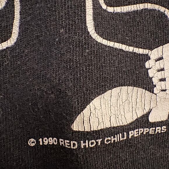 Vintage 1990 Red Hot Chili Peppers Picasso Shirt Size Large - Picture 4 of 4
